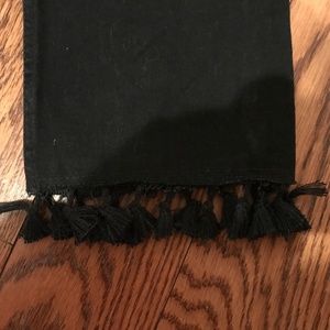 ZARA TRAFALUC TASSELED JEANS